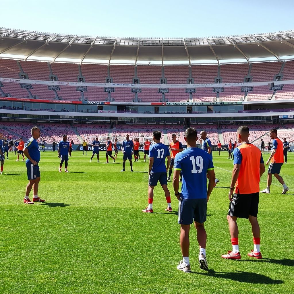 开云下载-阿尔艾因备战世俱杯半决赛，蒙特雷状态成关键