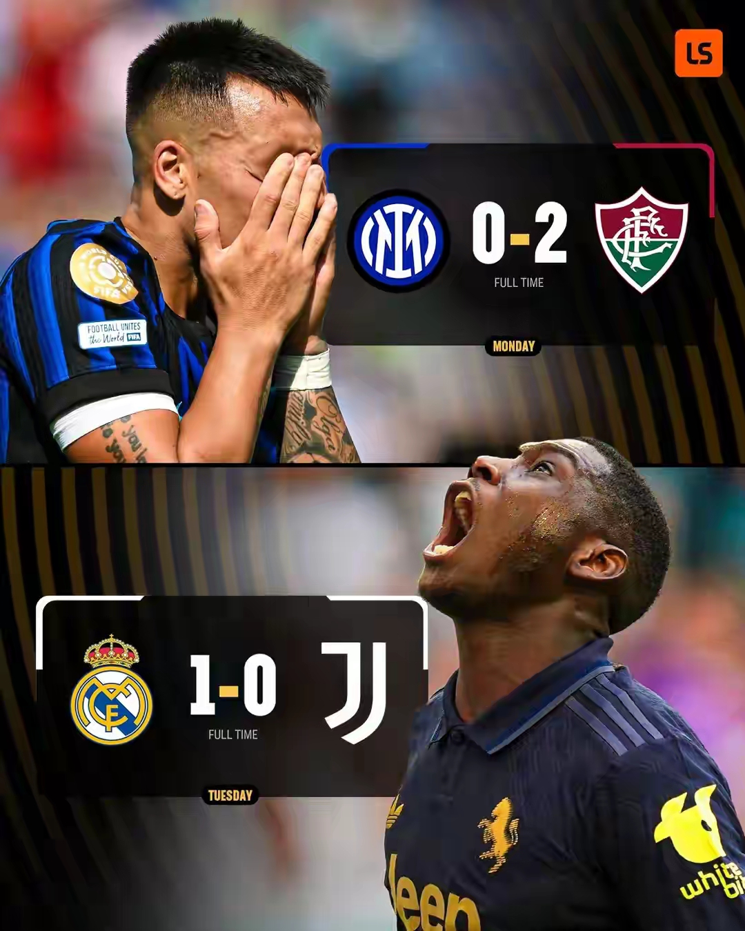 关于尤文图斯惜败遗憾，意大利球迷沉默不语的信息